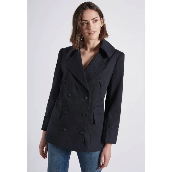 Current/Elliot - The Captain Peacoat Jacket - Picture 4 of 15